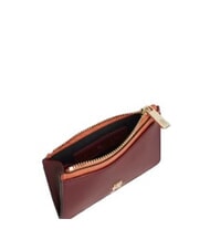 TOMMY HILFIGER TH ICON Portefeuille pour femme velours bordeaux - Portefeuilles Femme - 2