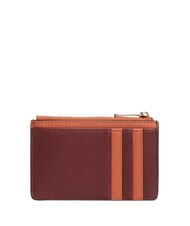 TOMMY HILFIGER TH ICON Portefeuille pour femme velours bordeaux - Portefeuilles Femme - 3