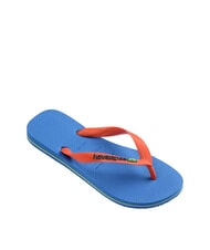HAVAIANAS BRASIL LOGO Les tongs pour hommes bleu/orange - Chaussures unisexe - 2