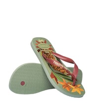 HAVAIANAS tongs IPE vert fum&eacute;e - Chaussures unisexe - 3