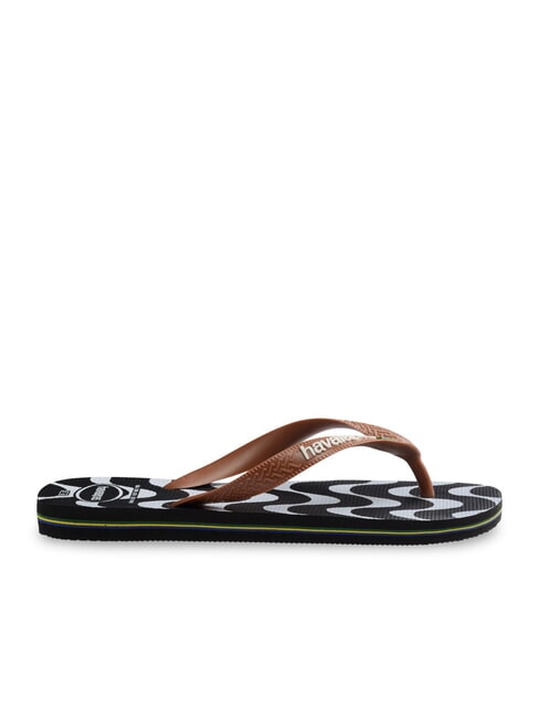 TOP CAPOCABANA pantoufles en caoutchouc NOIR - Chaussures unisexe