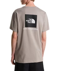 THE NORTH FACE EVOLUTION BOX T-shirt &agrave; manches courtes, 100 % coton dalle de pierre - T-shirt - 2
