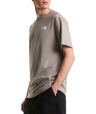 THE NORTH FACE EVOLUTION BOX T-shirt &agrave; manches courtes, 100 % coton dalle de pierre - T-shirt - 3