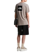 THE NORTH FACE EVOLUTION BOX T-shirt &agrave; manches courtes, 100 % coton dalle de pierre - T-shirt - 4