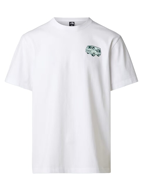 VAN LIFE T-shirt &agrave; manches courtes, 100 % coton tnf blanc - T-shirt