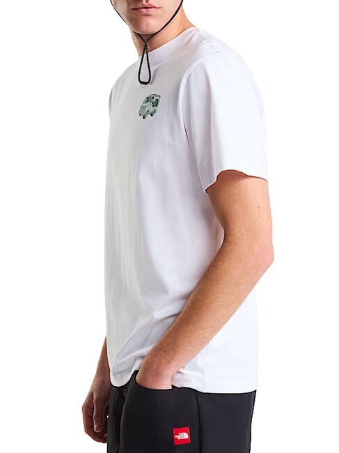 VAN LIFE T-shirt &agrave; manches courtes, 100 % coton tnf blanc - T-shirt