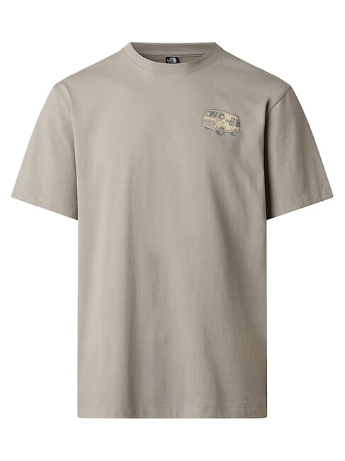 VAN LIFE T-shirt &agrave; manches courtes, 100 % coton dalle de pierre - T-shirt