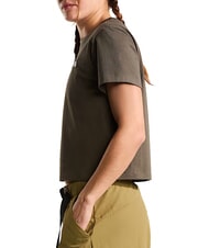THE NORTH FACE ESSENTIAL SIMPLE T-shirt &agrave; manches courtes, 100 % coton nouveau vert taupe - T-shirt - 4