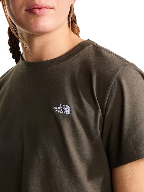 ESSENTIAL SIMPLE T-shirt &agrave; manches courtes, 100 % coton nouveau vert taupe - T-shirt