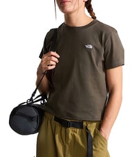 THE NORTH FACE ESSENTIAL SIMPLE T-shirt &agrave; manches courtes, 100 % coton nouveau vert taupe - T-shirt - 6
