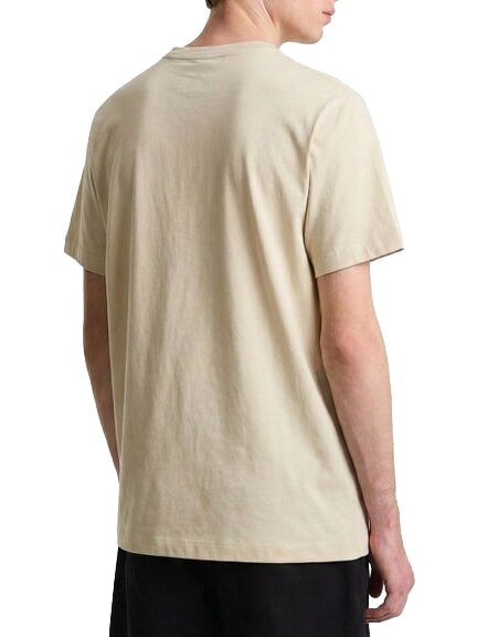 EVOLUTION T-shirt &agrave; manches courtes, 100 % coton pierre du d&eacute;sert - T-shirt