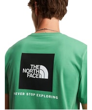 THE NORTH FACE EVOLUTION BOX T-shirt &agrave; manches courtes, 100 % coton algues att&eacute;nu&eacute;es - T-shirt - 5