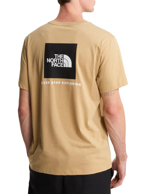 EVOLUTION BOX T-shirt &agrave; manches courtes, 100 % coton pierre kaki - T-shirt