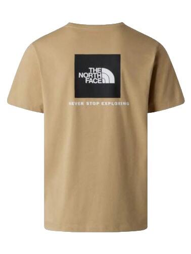 EVOLUTION BOX T-shirt &agrave; manches courtes, 100 % coton pierre kaki - T-shirt