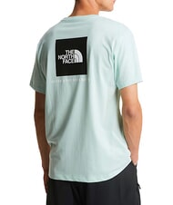 THE NORTH FACE EVOLUTION BOX T-shirt &agrave; manches courtes, 100 % coton givre d'opale - T-shirt - 2