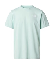 THE NORTH FACE EVOLUTION BOX T-shirt &agrave; manches courtes, 100 % coton givre d'opale - T-shirt - 10