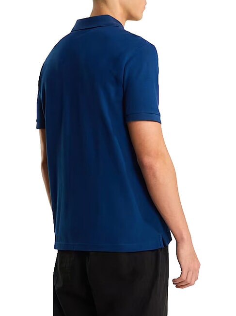 ESSENTIAL polo &agrave; manches courtes bleu d'&eacute;t&eacute; - chemise polo
