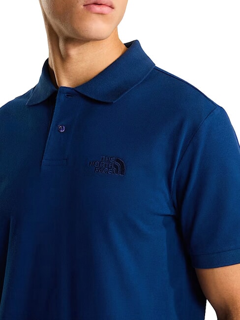 ESSENTIAL polo &agrave; manches courtes bleu d'&eacute;t&eacute; - chemise polo