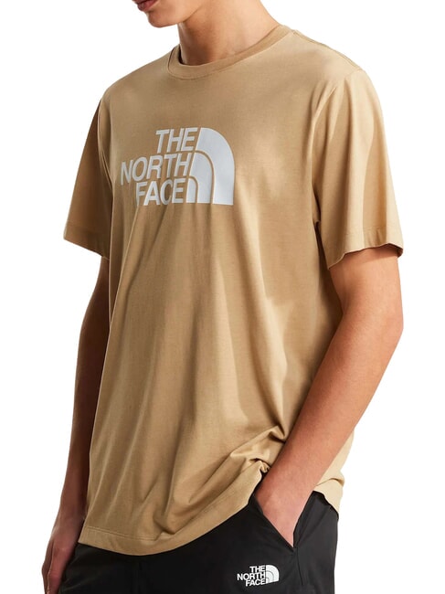 EVOLUTION HALF T-shirt &agrave; manches courtes, pur coton pierre kaki - T-shirt