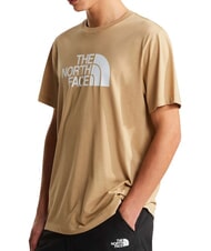 THE NORTH FACE EVOLUTION HALF T-shirt &agrave; manches courtes, pur coton pierre kaki - T-shirt - 3