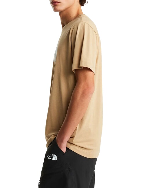 EVOLUTION HALF T-shirt &agrave; manches courtes, pur coton pierre kaki - T-shirt