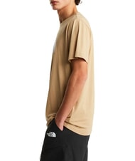 THE NORTH FACE EVOLUTION HALF T-shirt &agrave; manches courtes, pur coton pierre kaki - T-shirt - 4