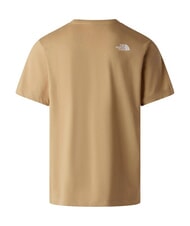 THE NORTH FACE EVOLUTION HALF T-shirt &agrave; manches courtes, pur coton pierre kaki - T-shirt - 7