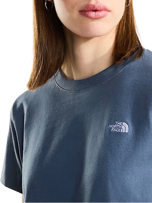 ESSENTIAL SIMPLE T-shirt &agrave; manches courtes, 100 % coton gris granit - T-shirt