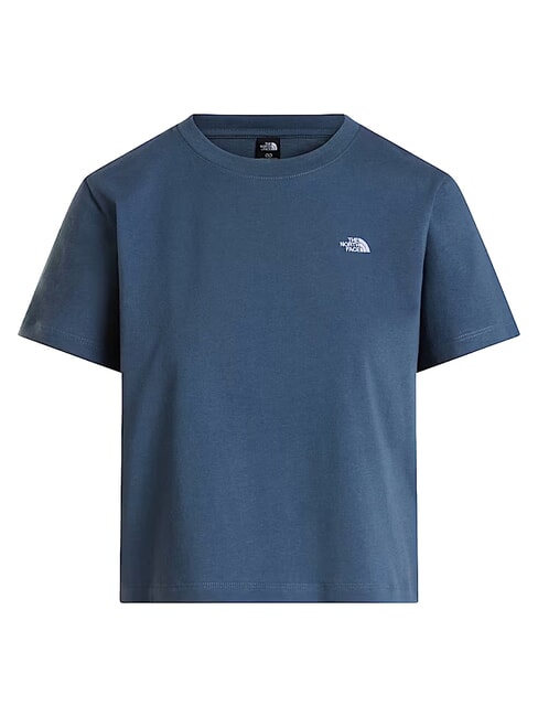 ESSENTIAL SIMPLE T-shirt &agrave; manches courtes, 100 % coton gris granit - T-shirt