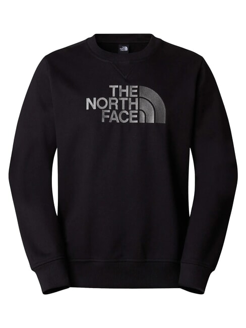 DREW PEAK Sweat-shirt &agrave; col rond tnf noir - Pulls molletonn&eacute;s