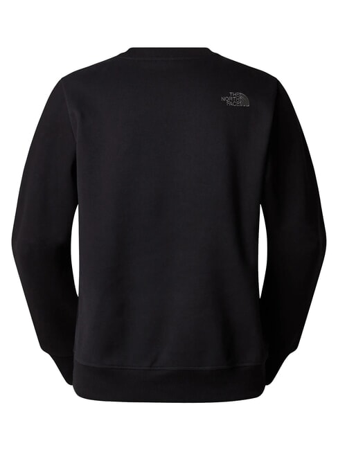 DREW PEAK Sweat-shirt &agrave; col rond tnf noir - Pulls molletonn&eacute;s