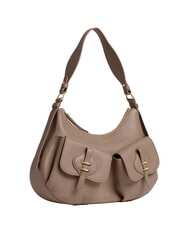 COCCINELLE MAVERY POCKET Sac bandouli&egrave;re en cuir taupe chaud - Sacs pour Femme - 2
