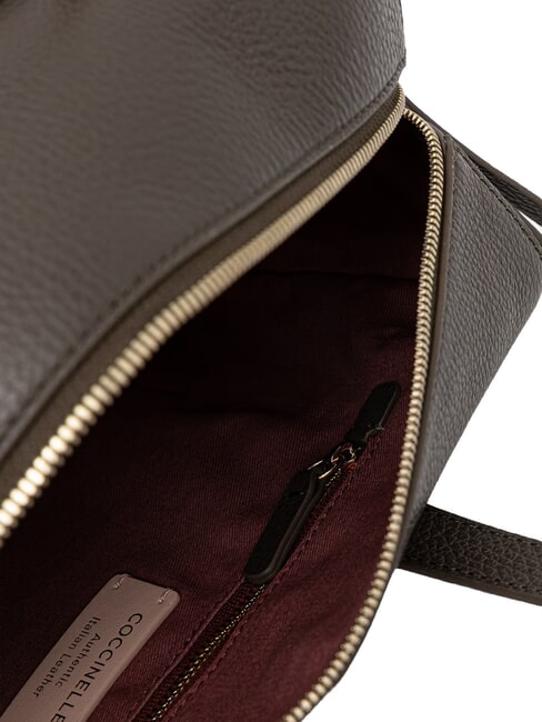 MAVERY POCKET Sac bandouli&egrave;re en cuir boue - Sacs pour Femme