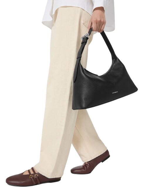 FERN sac bandouli&egrave;re Noir - Sacs pour Femme