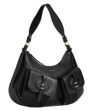 COCCINELLE MAVERY POCKET Sac bandouli&egrave;re en cuir Noir - Sacs pour Femme - 2