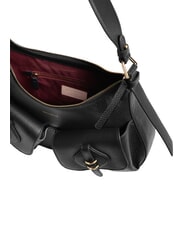 COCCINELLE MAVERY POCKET Sac bandouli&egrave;re en cuir Noir - Sacs pour Femme - 3