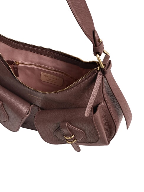 MAVERY POCKET Sac bandouli&egrave;re en cuir baie - Sacs pour Femme