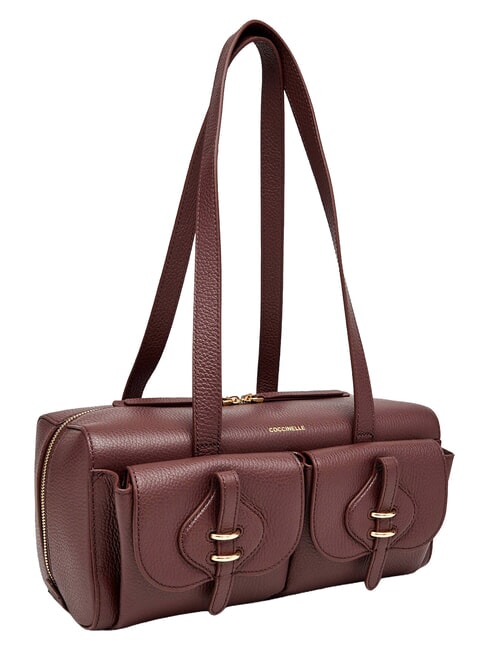 MAVERY POCKET Sac bandouli&egrave;re en cuir baie - Sacs pour Femme