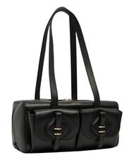 COCCINELLE MAVERY POCKET Sac bandouli&egrave;re en cuir Noir - Sacs pour Femme - 2
