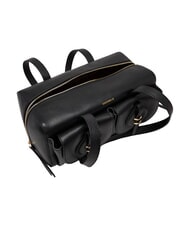 COCCINELLE MAVERY POCKET Sac bandouli&egrave;re en cuir Noir - Sacs pour Femme - 4