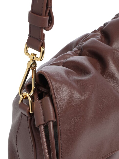 LIDIA Sac bandouli&egrave;re en cuir baie - Sacs pour Femme