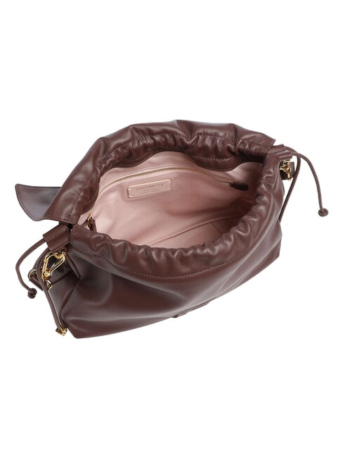 LIDIA Sac bandouli&egrave;re en cuir baie - Sacs pour Femme