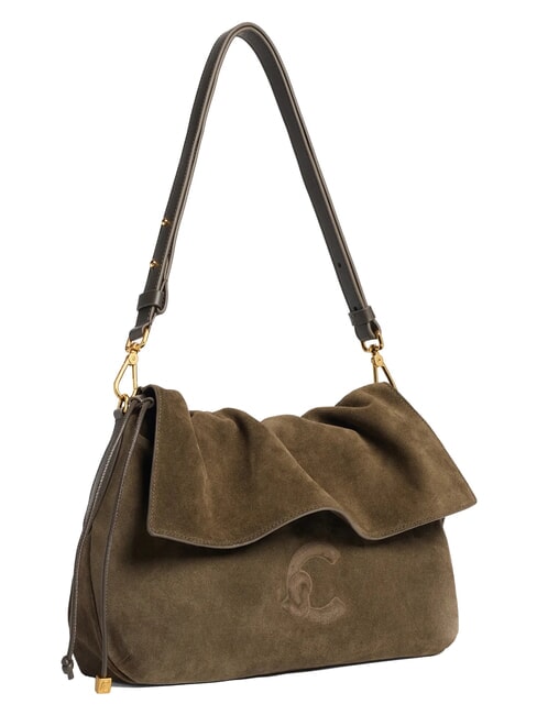 LIDIA SUEDE BIM sac bandouli&egrave;re boue - Sacs pour Femme
