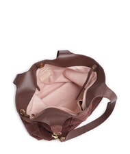 COCCINELLE C-EASY CHECK E Sac bandouli&egrave;re souple baie - Sacs pour Femme - 5