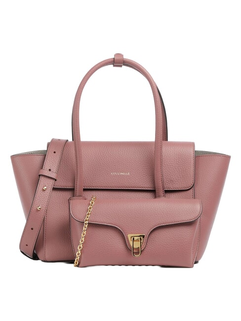 DOUBLE BEAT Sac &agrave; bandouli&egrave;re Rose d'hiver - Sacs pour Femme