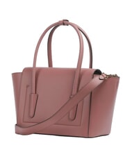 COCCINELLE DOUBLE BEAT Sac &agrave; bandouli&egrave;re Rose d'hiver - Sacs pour Femme - 4