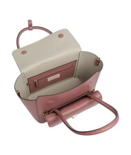 COCCINELLE DOUBLE BEAT Sac &agrave; bandouli&egrave;re Rose d'hiver - Sacs pour Femme - 6