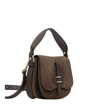 COCCINELLE MAVERY SUEDE BI Mini sac &agrave; main avec bandouli&egrave;re boue - Sacs pour Femme - 2