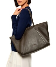 COCCINELLE NORY Sac de courses en cuir boue - Sacs pour Femme - 2