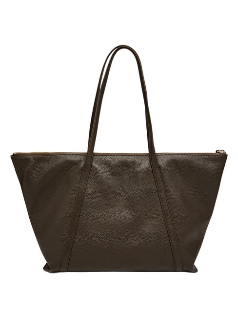 NORY Sac de courses en cuir boue - Sacs pour Femme